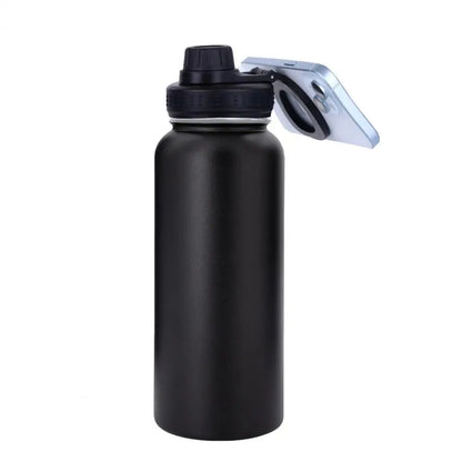 Insulated Water Bottle with Phone Mount