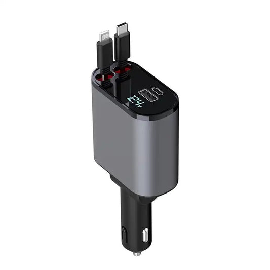 Dual Port USB C PD Fast Charging Car Adapter