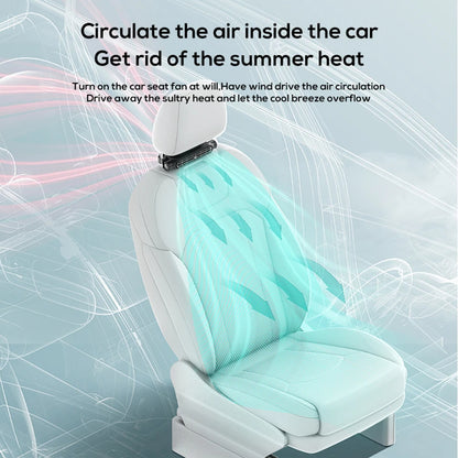 Ventilador de enfriamiento para asiento de automóvil