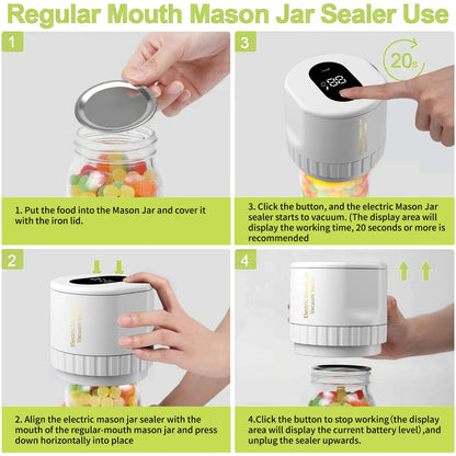 Vacuum Jar Sealer